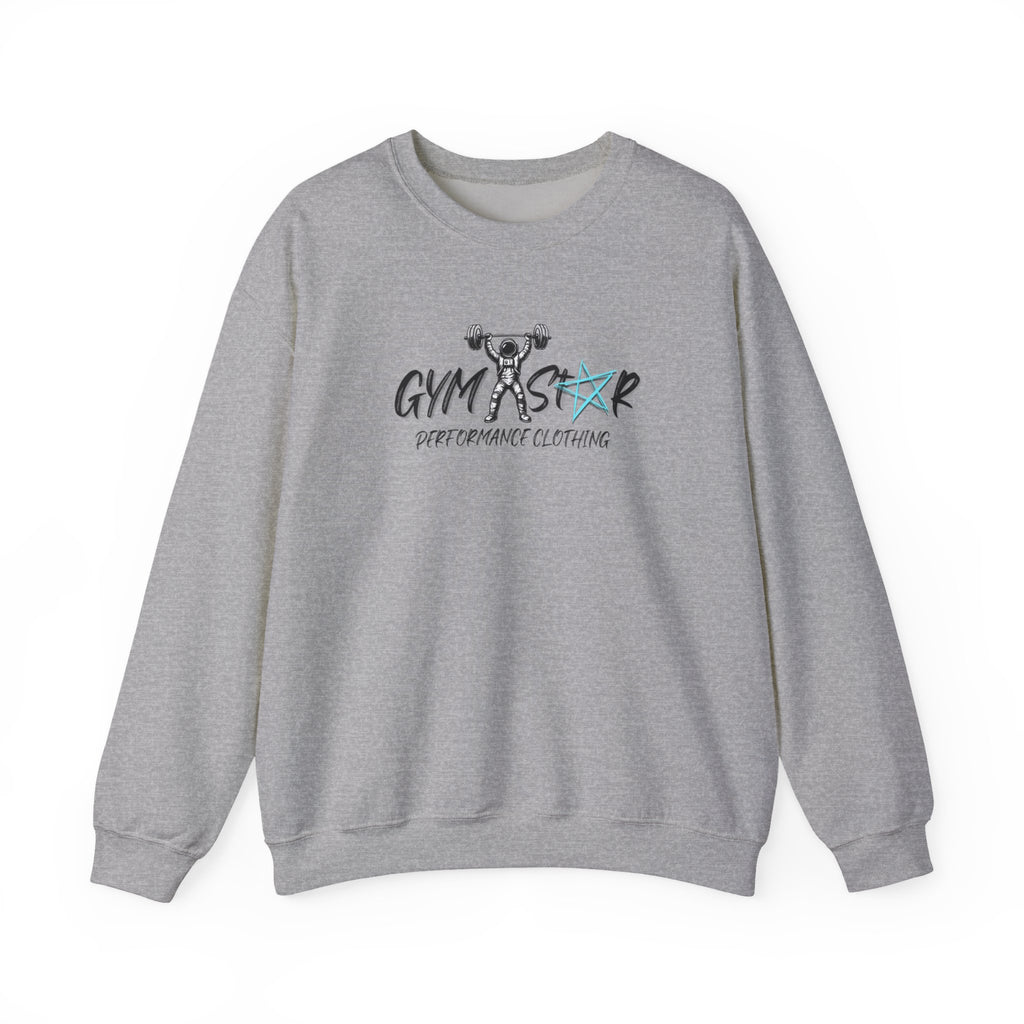 Gym Star Crewneck Sweatshirt – 'Gym Star Performance Clothing' Athletic Pullover