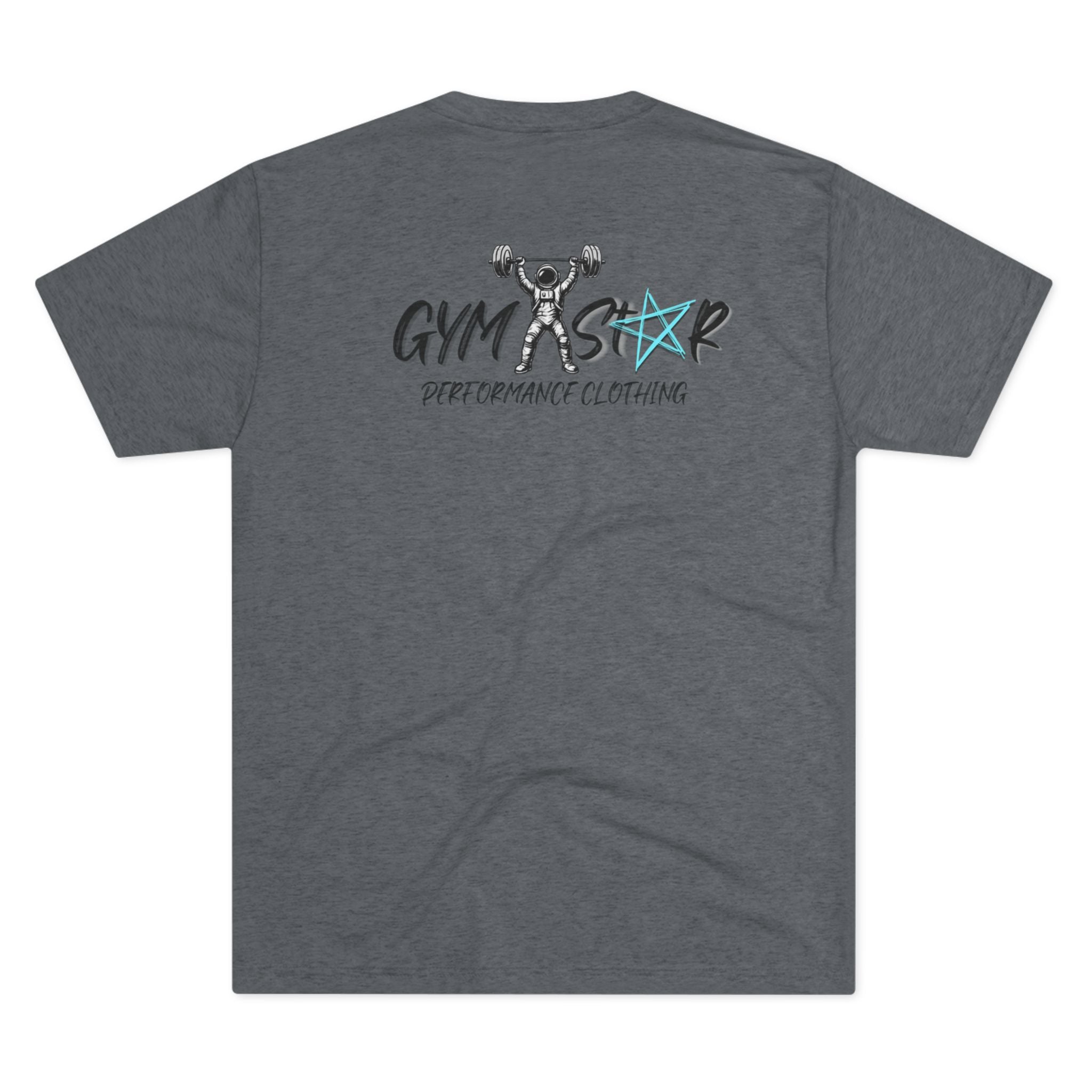 Astronaut Weightlifter Tee — Gym Star Performance Fitness Shirt