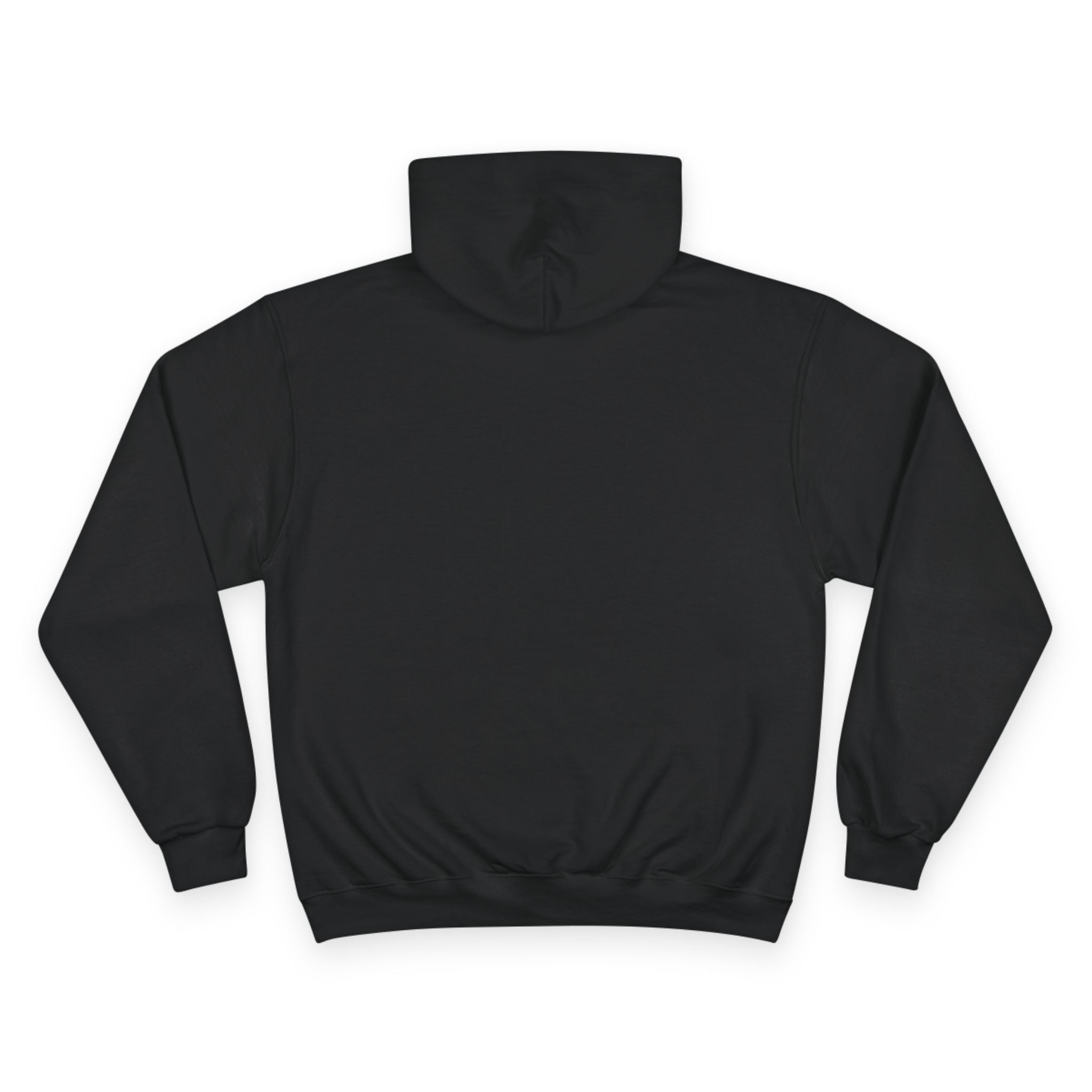 Womens Champion Hoodie — Minimal Fitness Hoodie with Heartbeat & Barbell Graphic