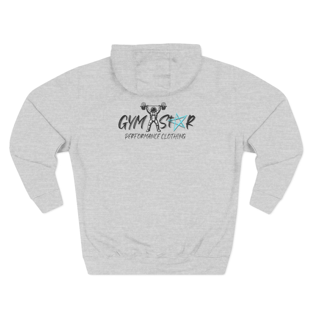Gym Astronaut Weightlifting Hoodie — Fitness Space Weightlifter Pullover