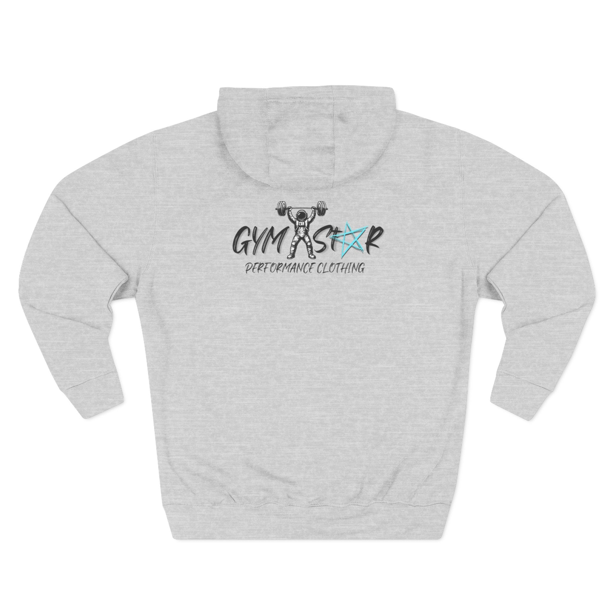 Gym Astronaut Weightlifting Hoodie — Fitness Space Weightlifter Pullover