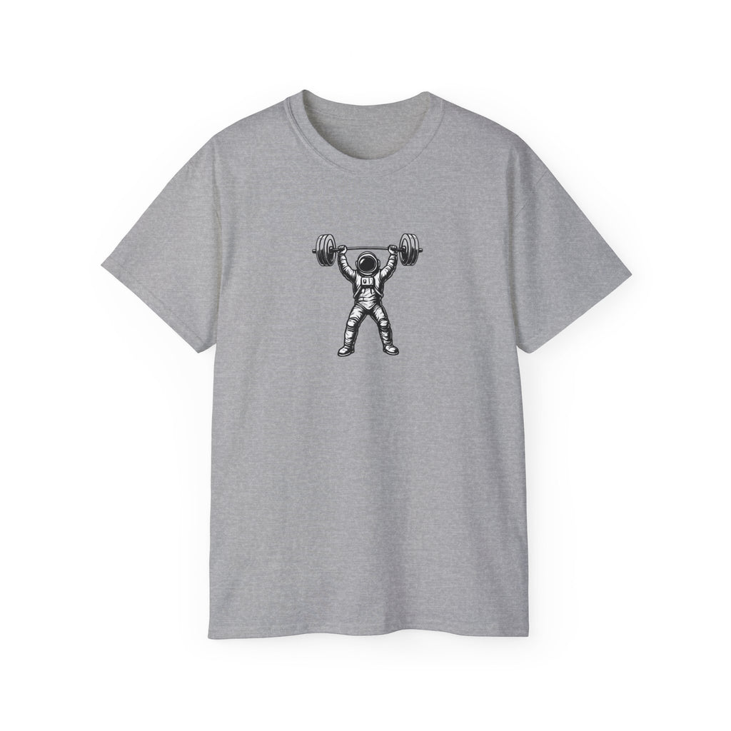Camiseta de fitness — Camiseta de tirantes Pulse Fitness con gráfico de astronauta levantando pesas