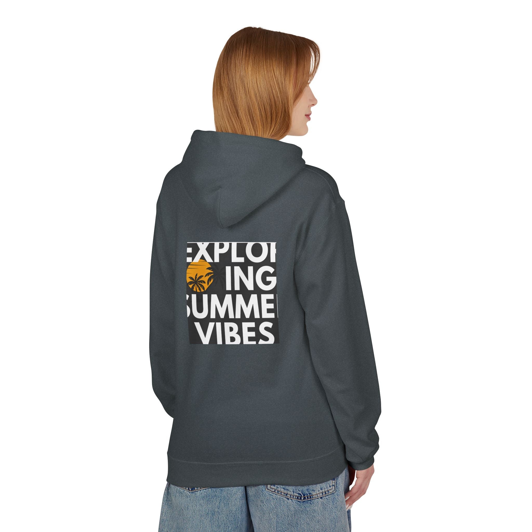 Mens Midweight Softstyle Fleece Hoodie