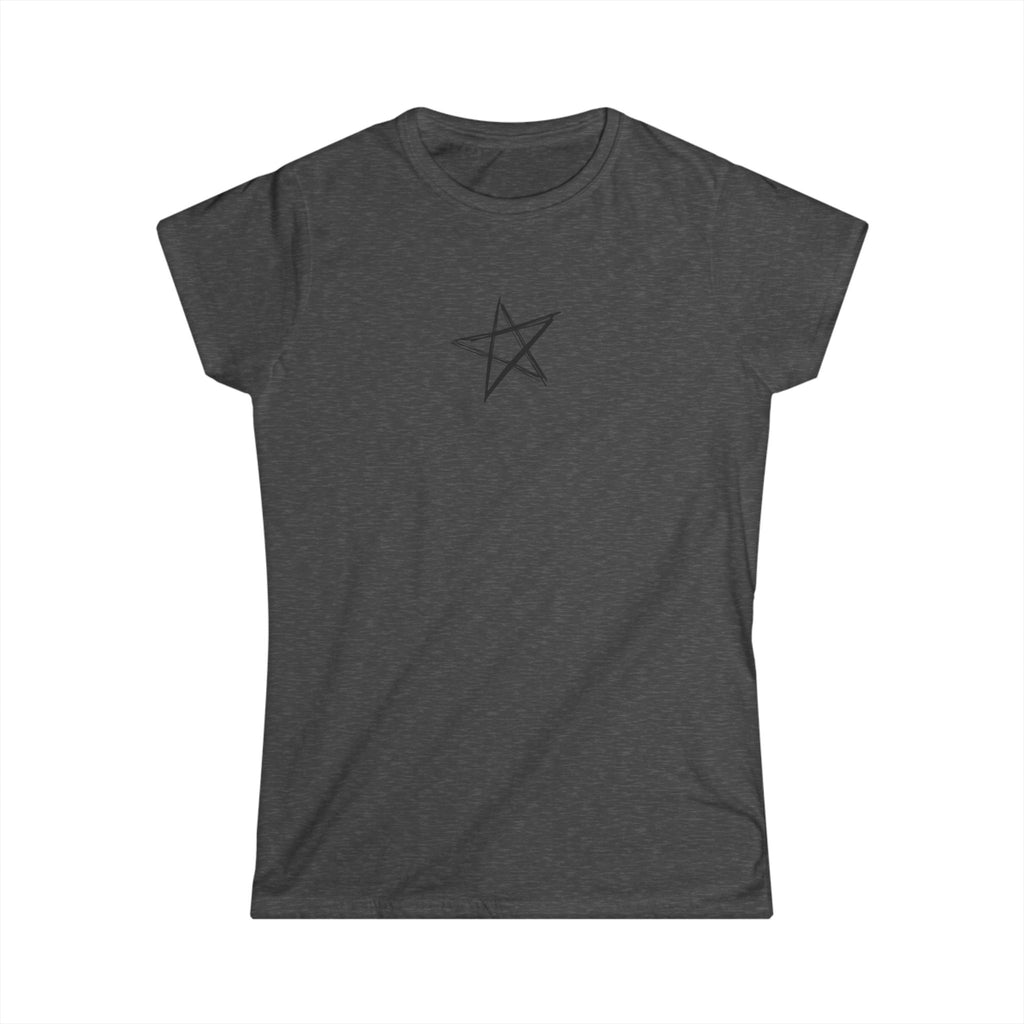 Gymnast Star Women's Tee — 'Gym Star' Logo Athletic Shirt