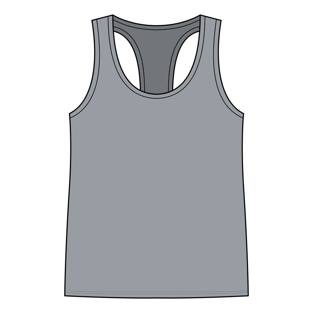 Pulse Fitness Racerback Tank Top — Women’s Workout Tank with Heartbeat Logo