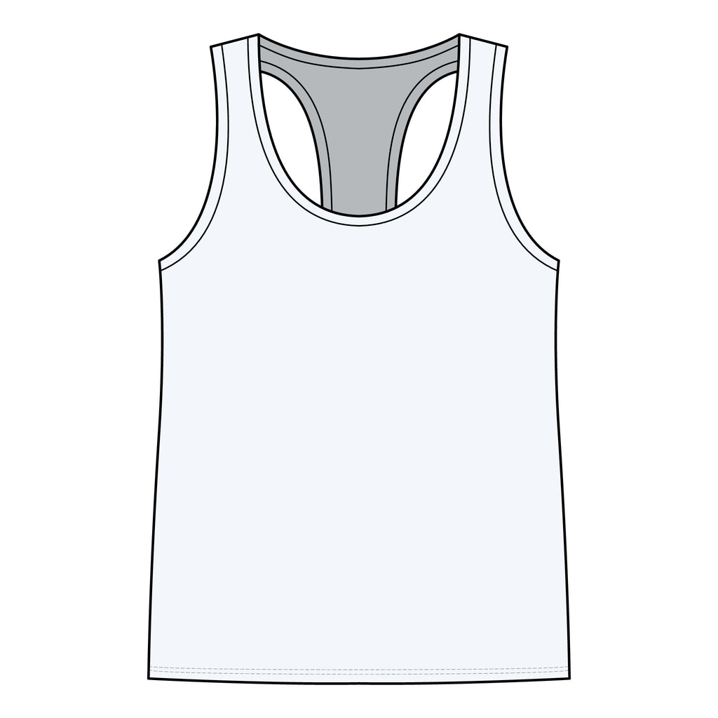 Pulse Fitness Racerback Tank Top — Women’s Workout Tank with Heartbeat Logo