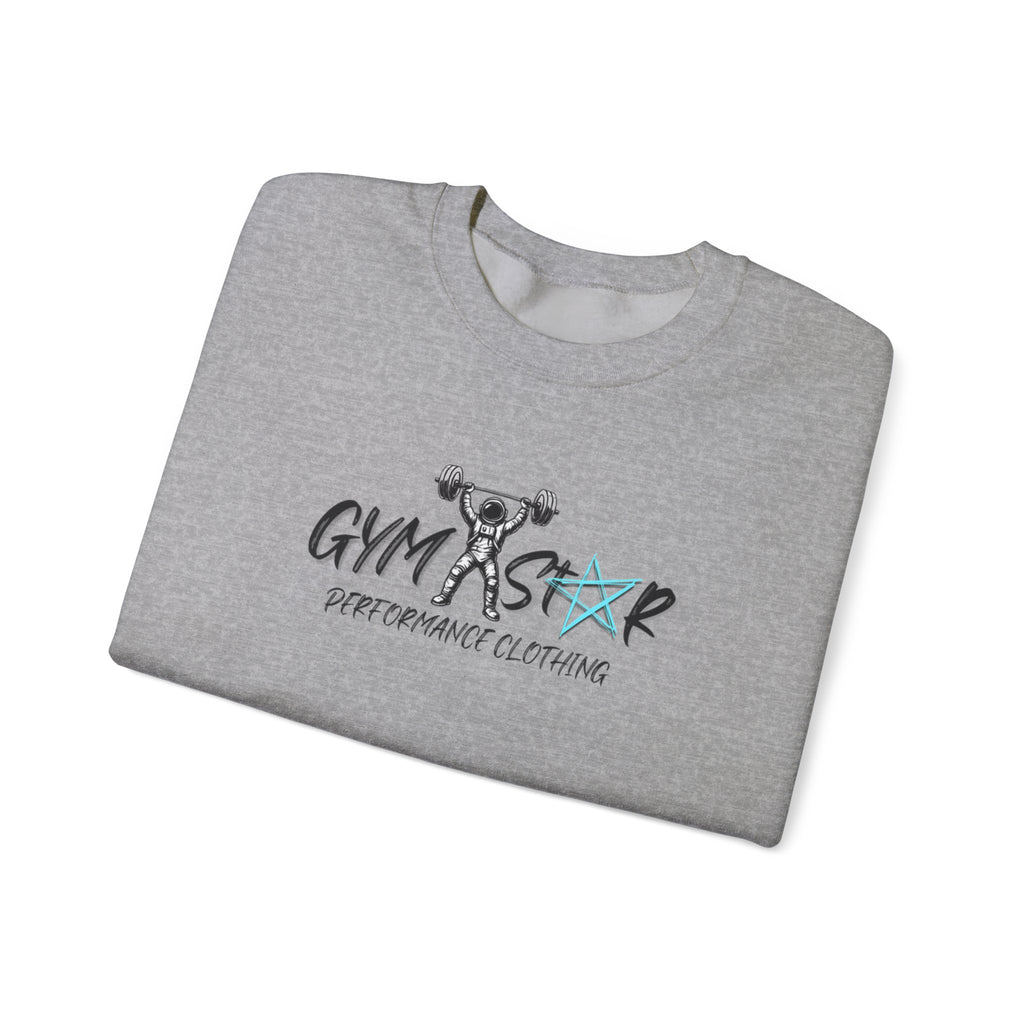 Gym Star Crewneck Sweatshirt – 'Gym Star Performance Clothing' Athletic Pullover