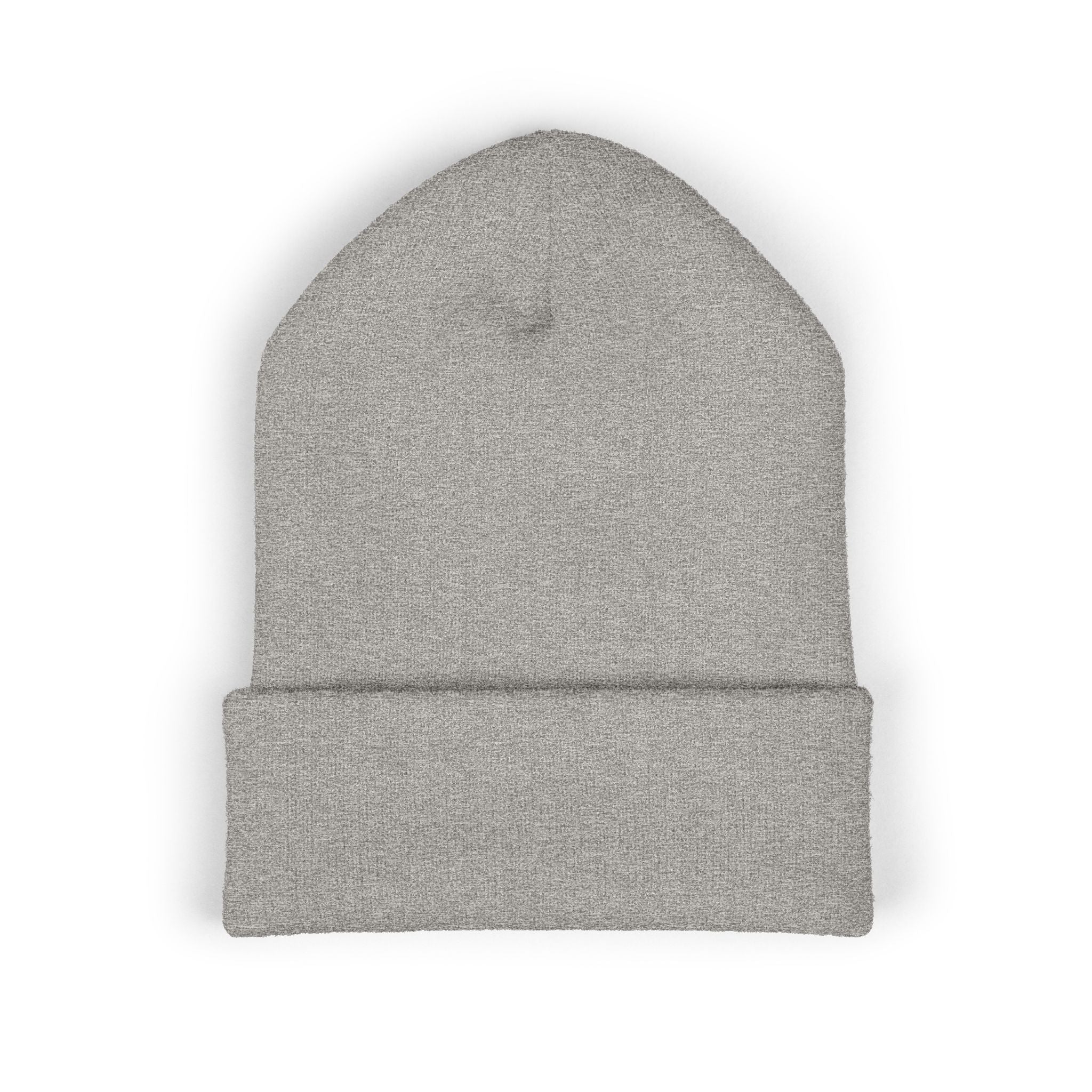 EMT Heartbeat Embroidered Beanie - Classic Cuffed Knit Hat for First Responders