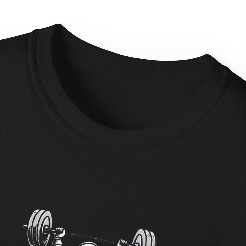 Fitness T‑Shirt — Pulse Fitness Weightlifting Astronaut Graphic Tee