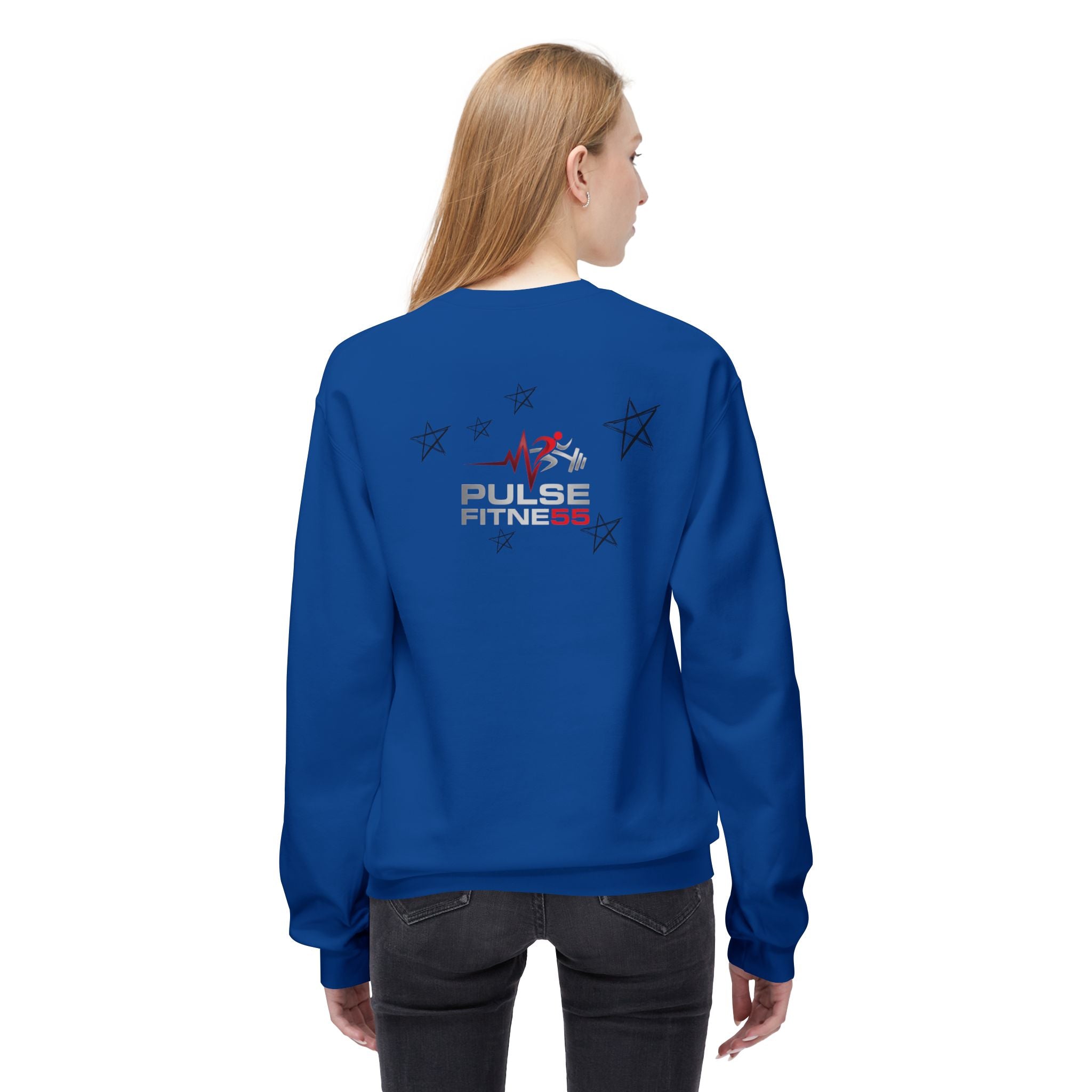 Sudadera de cuello redondo de vellón Softstyle de peso medio Performance
